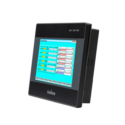 4.3'' HMI Touch Screen Panel Support Modbus RTU Resolution 4 Wire Resistive Panel