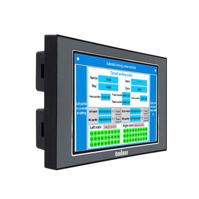 Coolmay TK6043FH หน้าจอสัมผัส HMI ขนาดเล็ก แผงสัมผัส HMI รองรับโปรโตคอล Modbus