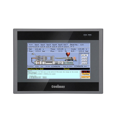 ระบบลินูคัส 7' 'touchscreen panel PLC HMI All In One 8 ช่อง แรงเต้นความเร็วสูง