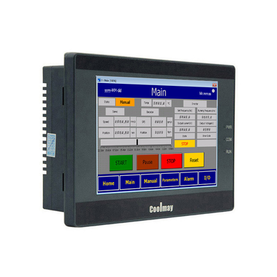 IP65 Human Machine Interface PLC พร้อม 32bit CPU 408MHz 1x พอร์ตการเขียนโปรแกรม Type C 1x อินเทอร์เฟซการสื่อสาร RS232