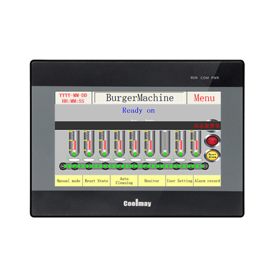 Coolmay TK8070H HMI อินเตอร์เฟซมนุษย์เครื่อง HMI แผนจอสัมผัส CPU ดับเบอร์ 1GHz