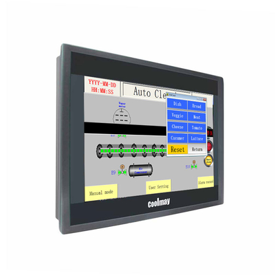 หน้าจอสัมผัส HMI สำหรับอุตสาหกรรม Coolmay ขนาด 10 นิ้ว